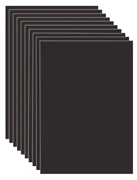 Black 8.5x11 Cardstock, 10 sheets